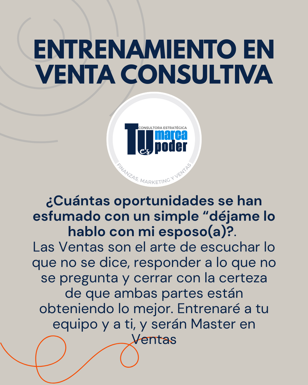 ENTRENAMIENTO EN VENTA CONSULTIVA
